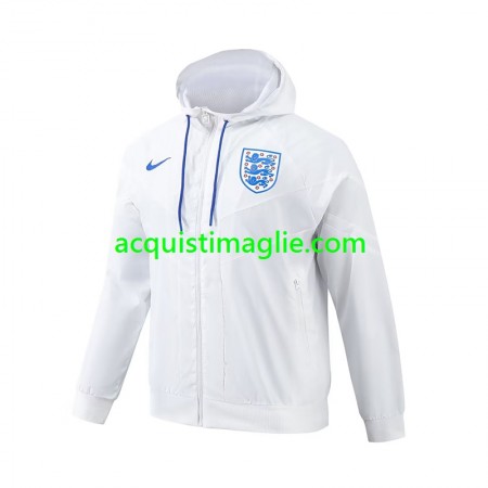 Inghilterra Windrunner Giacca con cappuccio Bianco 2024/2025